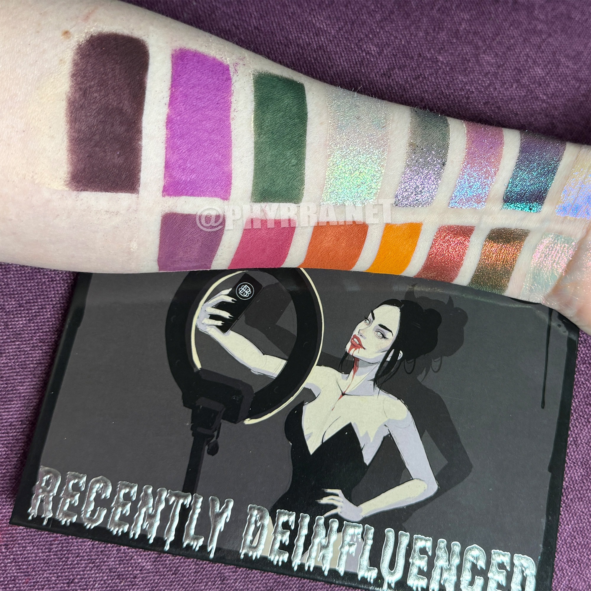 Bellabeautébar Recently Deinfluenced Palette Review