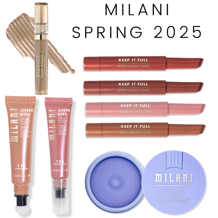 Milani Spring 2025 Featuring Keep It Full Glossy Plumping Balm